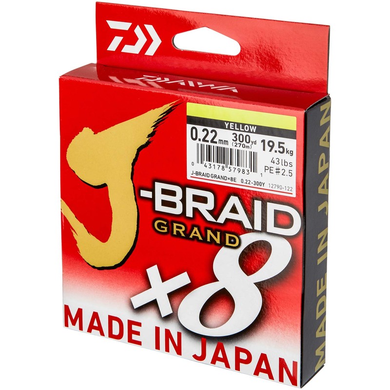 Daiwa - Fishing Braid J Braid Grand 18/100 270 M