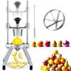 Commercial Lemon Cutter with V-Shaped 420 Stainless Steel Blades 6-Section