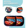 HiTS4KiDS 2 x Sun Shade for Side Windows (Red Racing