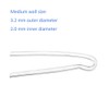 Soundlink 6pcs/lot Size #13 Preformed BTE Earmold Hearing Aid Tubes