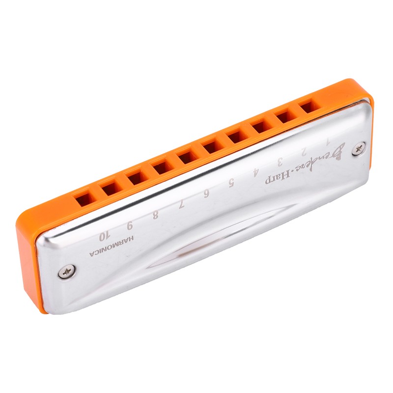 KONGSHENG Benders Harp 10 Hole 20 Tone Blues Beginner Harmonica
