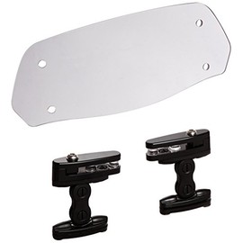 Screen deflector Puig Clip-On light smoke Honda Integra, NC 700 S/ X, NSR 125 R, NX 650 Dominator, Pan European ST 1100/ 1300, Silver Wing 400