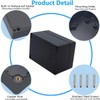 Otdorpatio Project Box ABS Black Electrical Boxes IP67 Outdoor Waterproof
