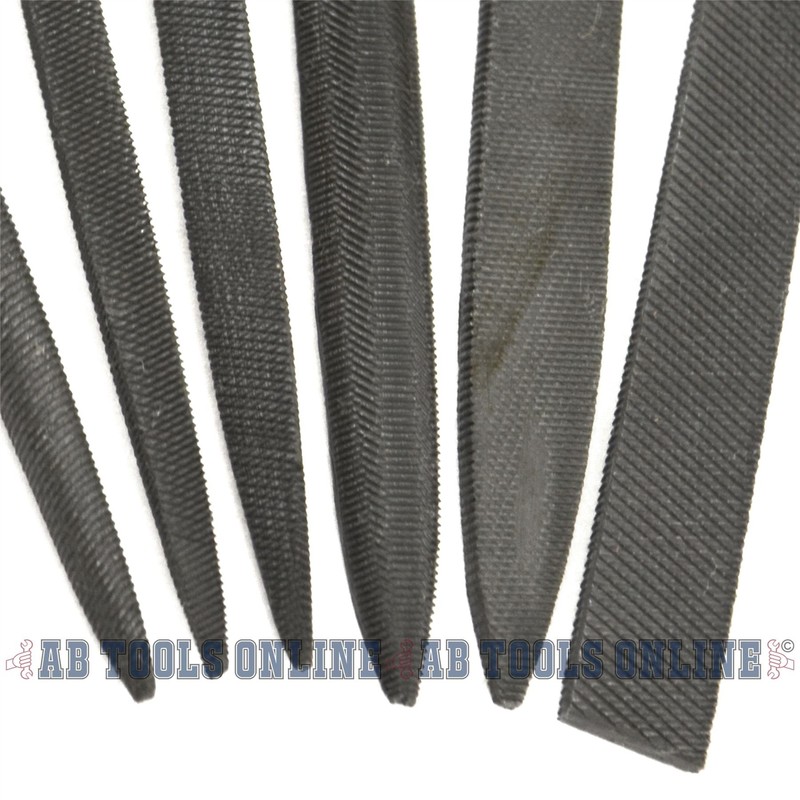 6pc Bearing Steel Warding File Set Engineering Precision Needle Hobby