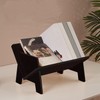 Fox Claw Wood Bookcase in Living Room/Home/Office, Desktop Book Shelf