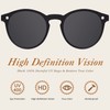 Gqueen Futuristic Sunglasses, for Women / Men, Mirrored, Frameless UV400