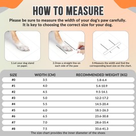 SlowTon Dog Shoes Paw Protection, Pack of 4 Breathable Dog Shoes Outdoor with Non-Slip Sole, Adjustable Reflective Velcro Dog Boots for Small, Medium and Large Dogs