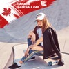 MIDTDLETOAN Canada Hat Maple Leaf Canada Baseball Cap Adjustable Golf
