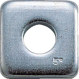 TRUSCO(トラスコ) テーパーワッシャー ユニクロム サイズM8(5/16) 18個入 B55-0008