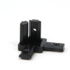 Befenybay 8PCS Black 3-Way End Corner Angle Connector with Screws