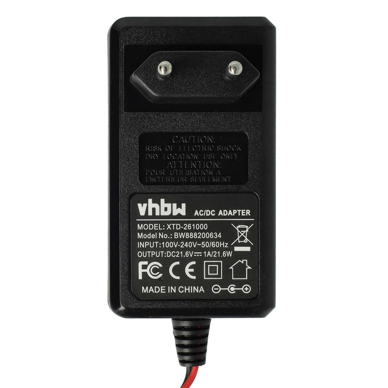 vhbw Charger Replacement for Husqvarna 584 40 88-02, FW7312/1/Eu/21/1 for
