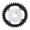38T 104 BCD Electric Bike Chainring and Adapter Aluminum Alloy