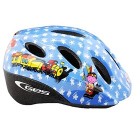 Ammaco GES Cowboys Kids Girls Toddlers Boys Childrens Bike Cycle Scoot Scooter Skate Helmet Blue 48-54cm Adjustable
