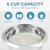 AROMA® Select Stainless® Rice Cooker, 3-Cup (Uncooked) / 6-Cup (Cooked),