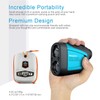 Mileseey Professional Laser Golf Rangefinder 660 Yards with Slope Compensation,±0.55yard