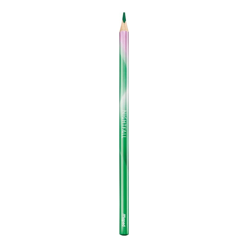 Maped - Nightfall Wooden Colouring Pencils - Triangular Shape -