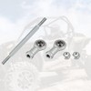 Motoforti Handlebar Silver Pack of 2 for 49cc Electric ATV