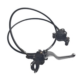VCUJSUC Upgraded Hydraulic Brake with 180mm Brake Disc For Baja DB30 Doodle Bug For Coleman Predator 79cc 97cc 2.8hp with 48 inch Hose Tube Master Cylinder