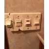 Fleetwood Ivory Switch Plates - Single