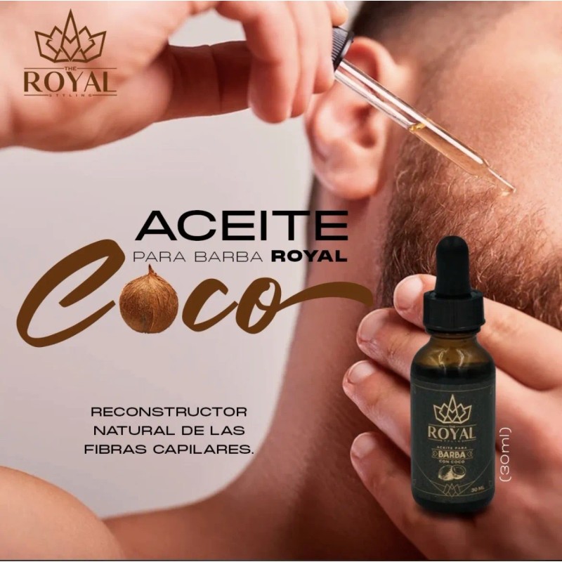 Aceites Para El Cuidado De Cabello, Barba Y Bigote Theroyal
