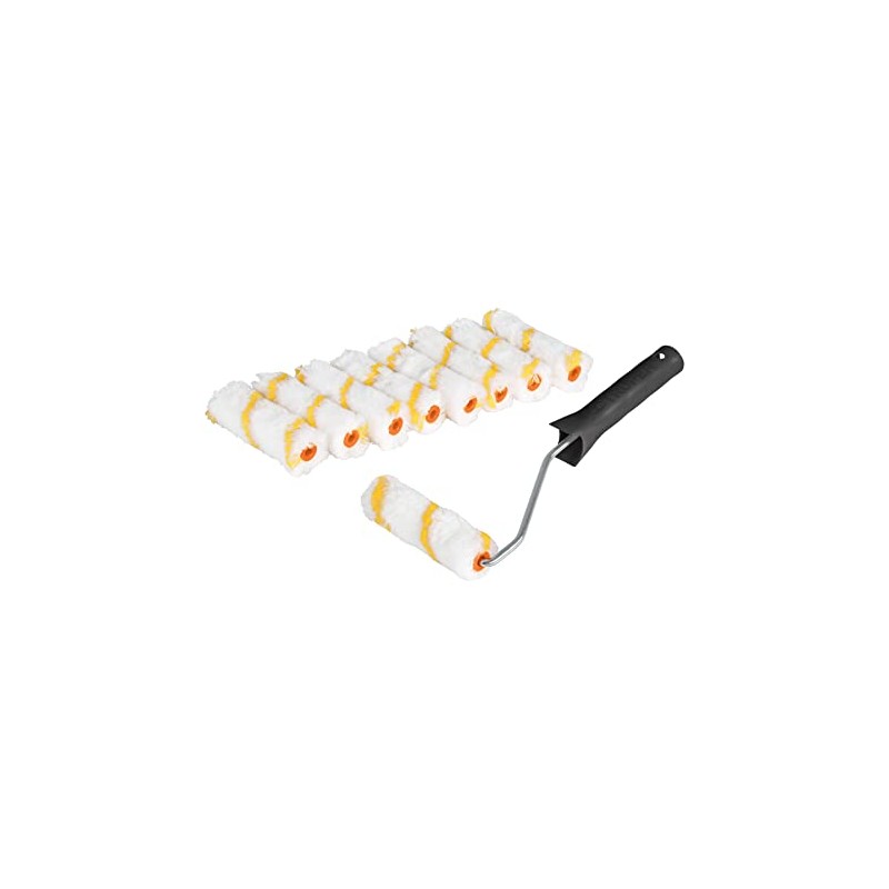 Truper ROPI-420N9, Kit de maneral y 9 mini rodillos de