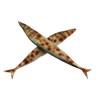 Speed Mao Realistic Lifelike Sanma Grilled Fish Food Sample Food