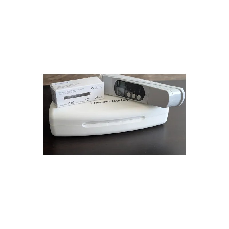 Termómetro Digital De Oído Hubdic Tb-100 Thermo Buddy + Fund