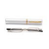 ZUVGEES Easy Carry Mini Compact Slim Reading Glasses—Lightweight Portable Readers
