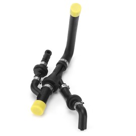 Vacuum Check Valve Bleed Hose Assembly, Durable ABS Rubber 058133784AF Replacement for A4/S4 1.8T 1999-2008 Repair