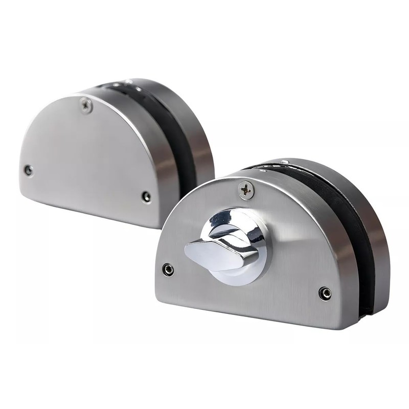 SLNXA Cerradura de Doble Cara para Puertas de Cristal Sin