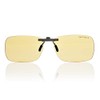 Clip-on Blue Light Reducing Lenses for Daytime Screen and Gaming