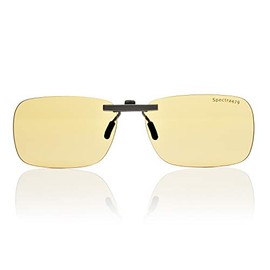 Clip-on Blue Light Reducing Lenses for Daytime Screen and Gaming Use - Relax Your Eyes (Daytime Lens)