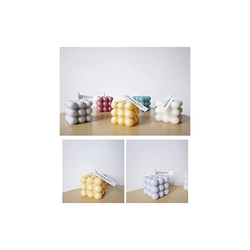 Moldes de Silicona de 6 Cavidades para Hacer Velas y