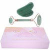 Portable Roller Massager with Heart Shaped Scraping Board Body Massage