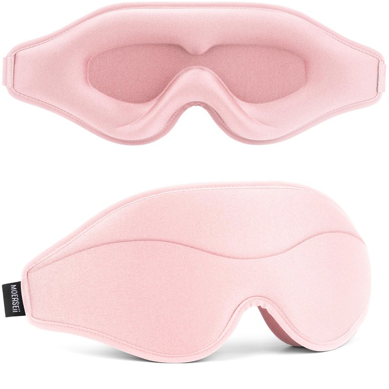 Sleep Mask - Total Blackout 3D Sleeping Mask, Super Lightweight