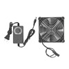 120mm Computer Fan Speed Adjustable 2800RPM Portable Computer Case Cooling
