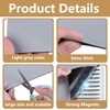 LFUTARI 4 Pcs 13.4'' x 13.4'' Strong Magnet Vent Covers,