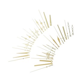 Gatuida 12 Set Clock Repair Kit with Clock Hands Mechanism for DIY Craft Projects Lightweight Movement Parts for Easy Installation and Versatile Use