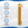 KOLIBROX CGA-580 Nut & 3" Nipple - Regulator Inlet Bottle