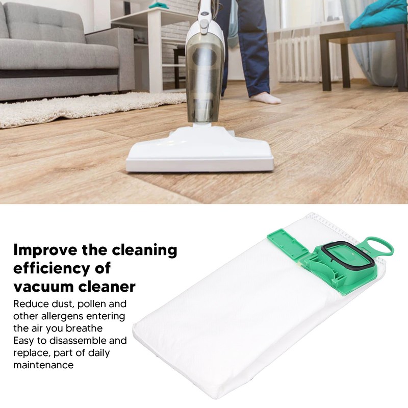 6Pcs High Efficiency Dust Bag Garbage Bag Replacement for VK140