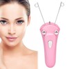 Electric Facial Threading Hair Removal Epilator LED USB Rechargeable Cordless
