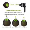 Earbud Tips Soft Silicone Earbuds Replacement Tips Fit for in-Ear