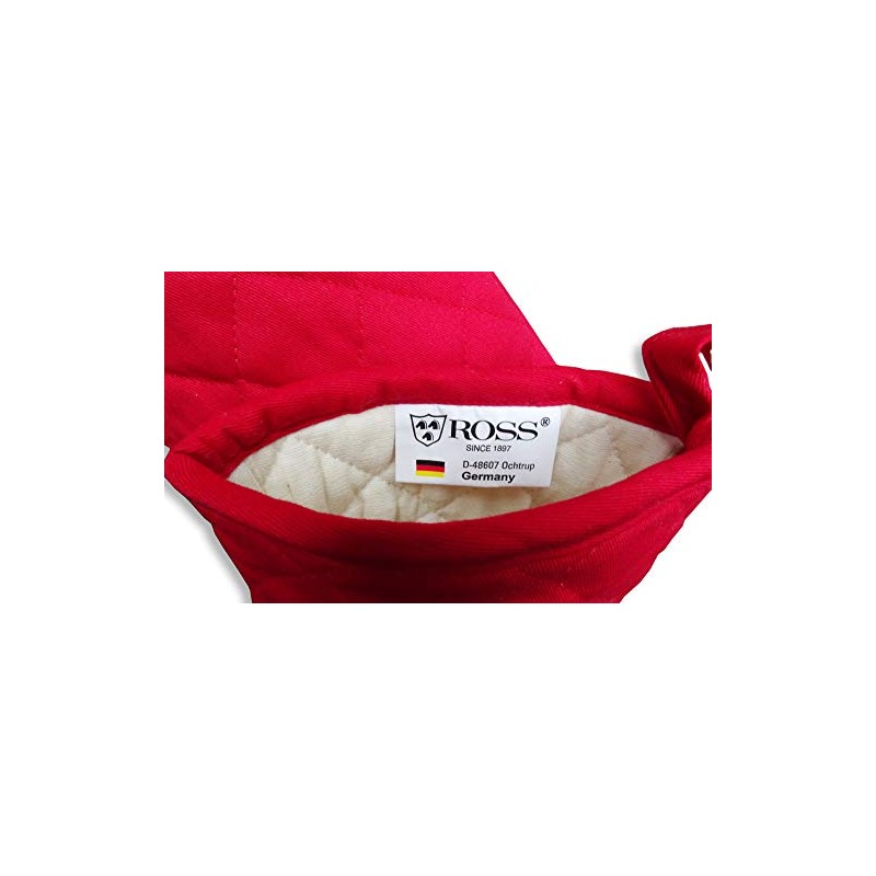 Ross - Barbecue / Oven Glove - Red - 100%