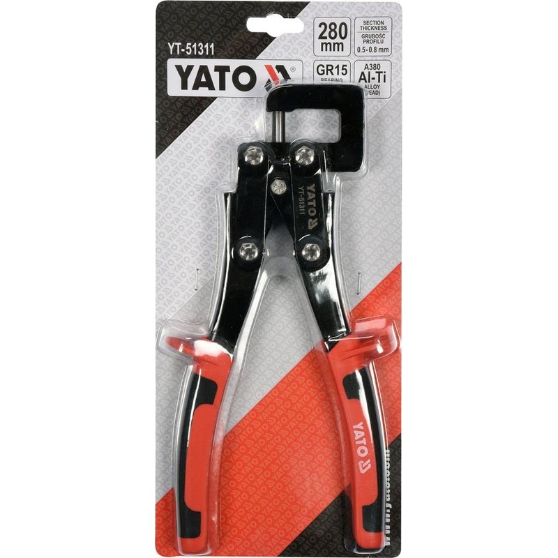 Yato Profile Pliers 280 mm Type Composite Pliers Drywall Metal