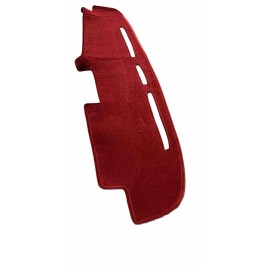 C&R Dash Covers 1987-1988 Toyota Pick Up Dash Cover Red Velour