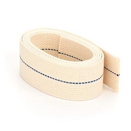 NKlaus 3 Metres Flat Wick 35 mm 100% Natural Cotton Lamp Wick Flat Strand Wick for Oil Lamp with Purified Petroleum 1288