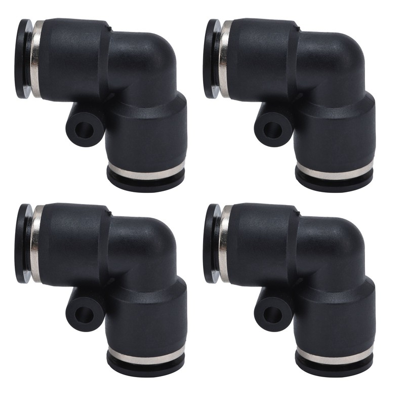 10pcs Pneumatic Connector Durable ABS Replaceable Practical Connecting Accessories for