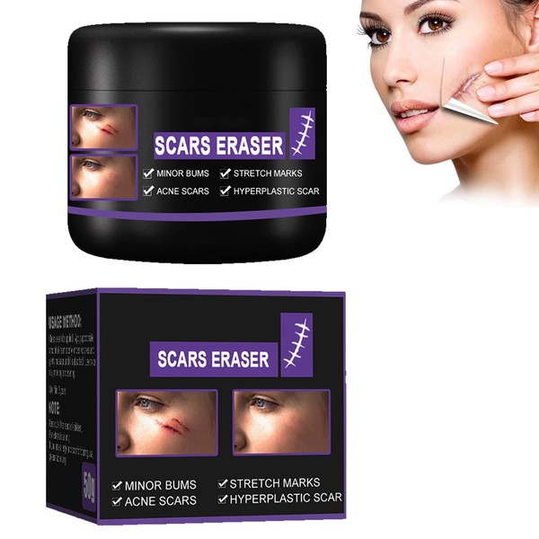 Scar Removal Cream,Skin Repair Cream,Scar Cream for C-Section,Stretch Marks,Acne,Surgery,Effective for Both Old and New Scars-50ml