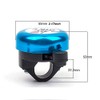 IKAAR Pack of 2 Mini Bicycle Bell with Loud Clear