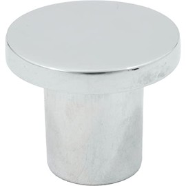 Stone Harbor Hardware Contemporary Round Cabinet Knob, 15/16 Inches, Zinc Base Material, Polished Chrome